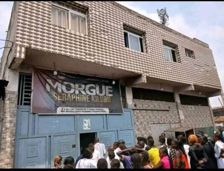 MORGUE-6 Kinshasa-Masina: une morgue cohabitant avec des appartements fermée