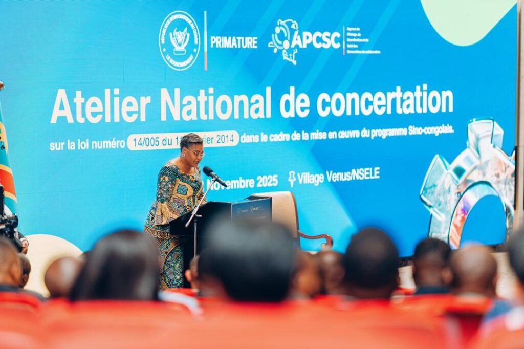 1001560419-1024x682 RDC : Judith Suminwa booste le pilotage gouvernemental du Programme Sino-Congolais