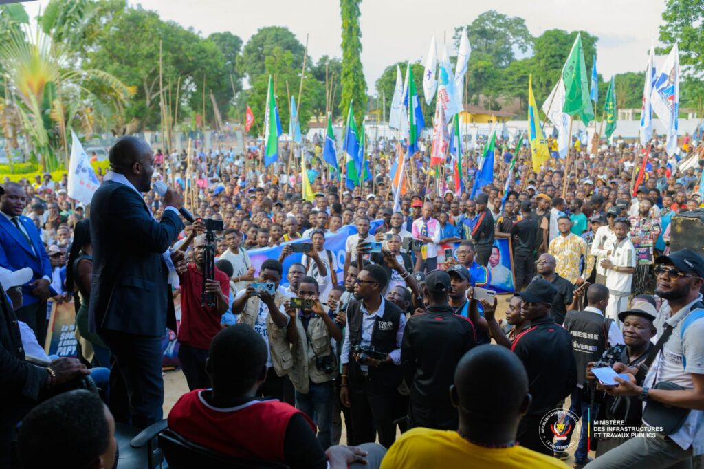 1001607016-1024x682 Préparatifs 13 ème Conférence des Gouverneurs : John BANZA LUNDA en mission de supervision à Bandundu-ville