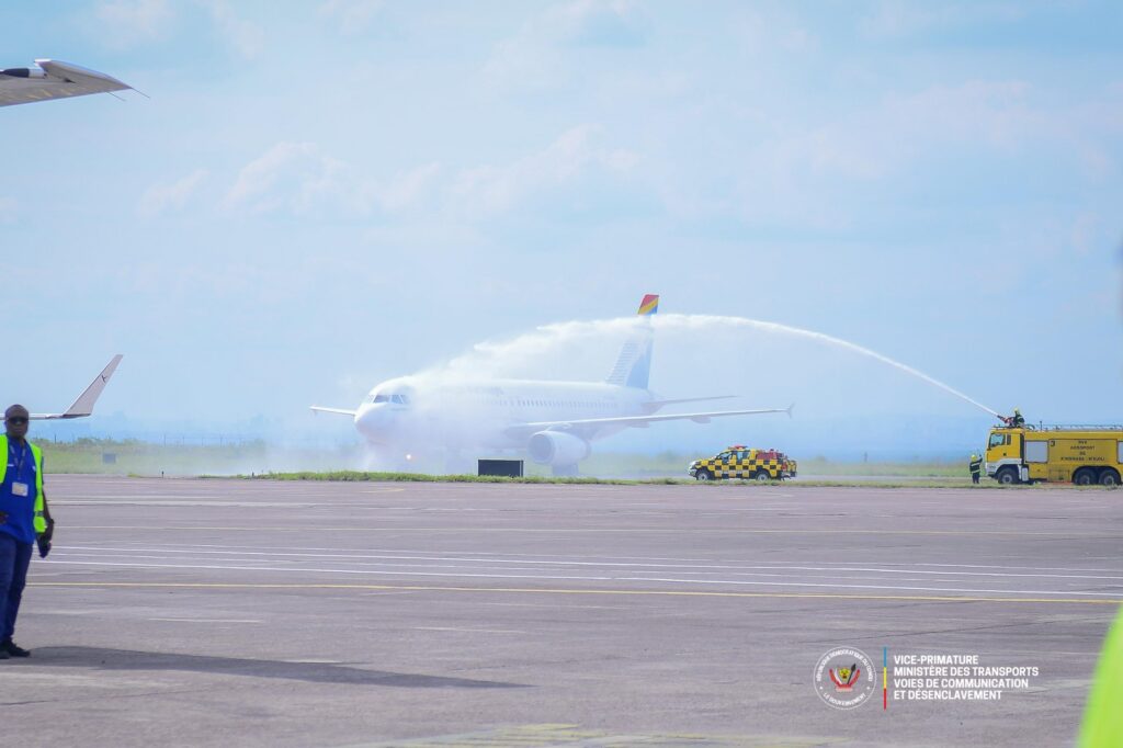 1001862185-1024x682 RDC : Nouveau décollage pour Congo Airways SA qui reçoit un Airbus A 320 à Kinshasa
