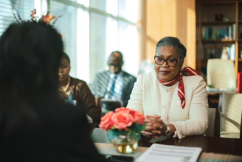 1002030342-1024x683 New York : Judith Suminwa porte la voix des victimes de violences sexuelles dans l'Est à travers le monde