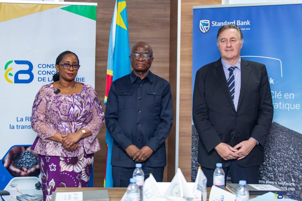 1002353094-1024x682 ‎RDC : Le Conseil Congolais de la Batterie et Standard Bank RDC en phase pour booster la chaîne de valeur autour des batteries