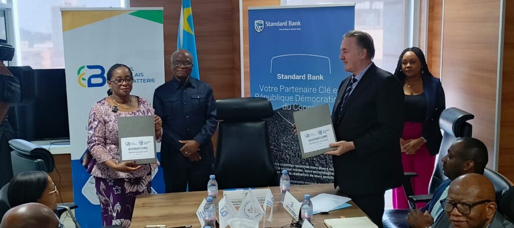1002354524-1024x454 ‎RDC : Le Conseil Congolais de la Batterie et Standard Bank RDC en phase pour booster la chaîne de valeur autour des batteries
