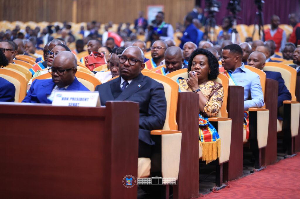 1002875851-1024x682 RDC-Rentrée parlementaire : "bilan positif de la dernière session, et dialogue national", au coeur de l'adresse d’Aimé Boji Sangara à la Chambre basse